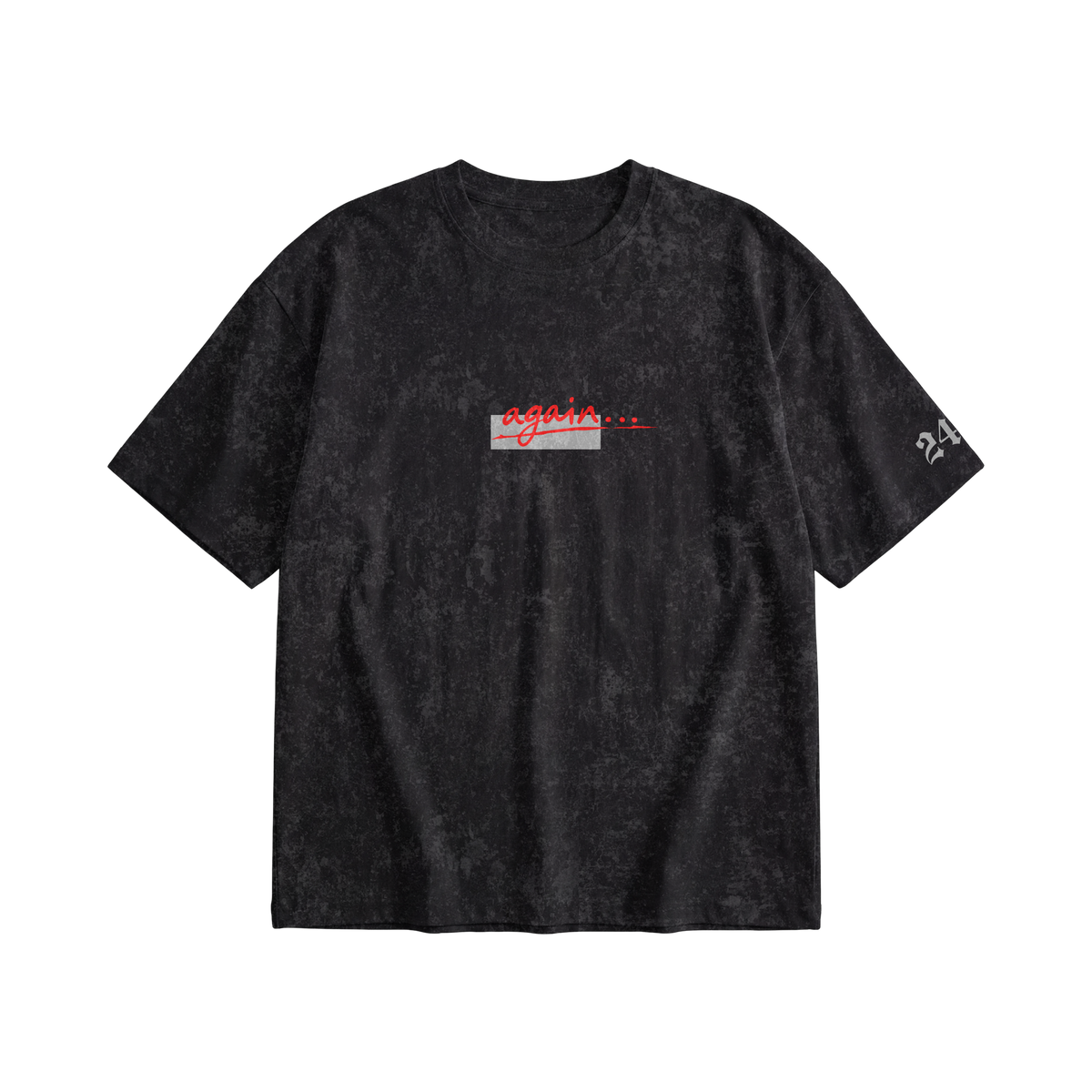 24 Songs Again... Acid wash T-shirt
