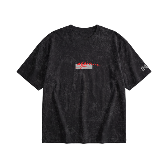 24 Songs Again... Acid wash T-shirt