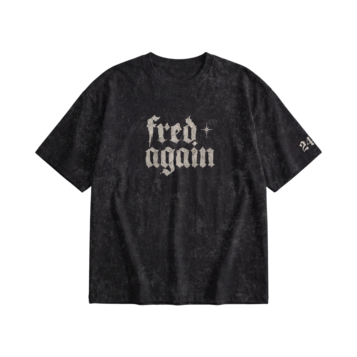 24 Songs Concrete Feelings Acid wash T-shirt