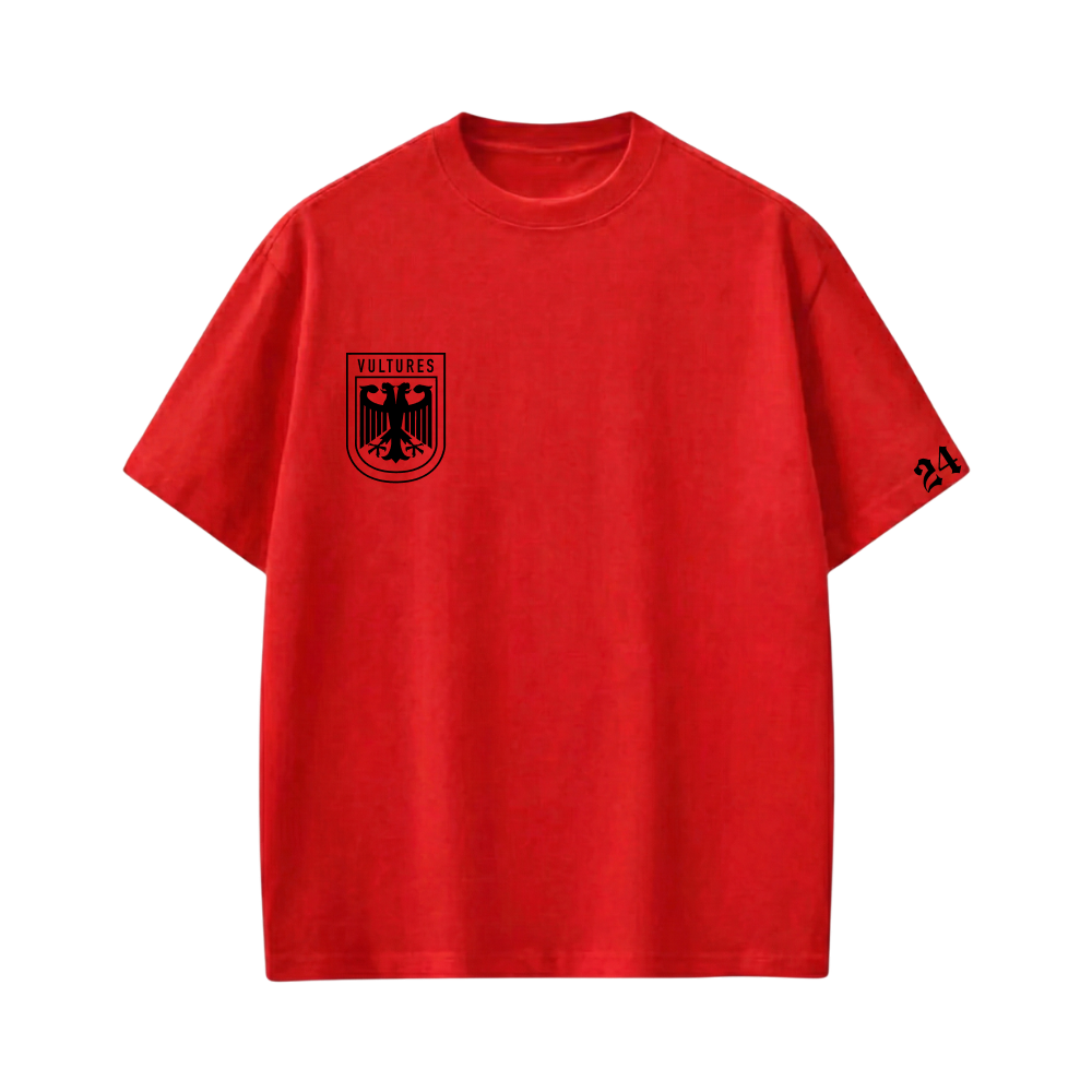 24 Songs Dark But Awake Red T-shirt