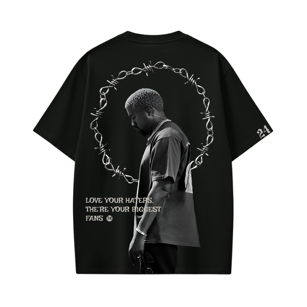 24 Songs I am The Wave Black T-shirt