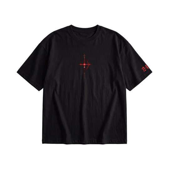 24 Songs Leave Me Alone T-shirt in Black