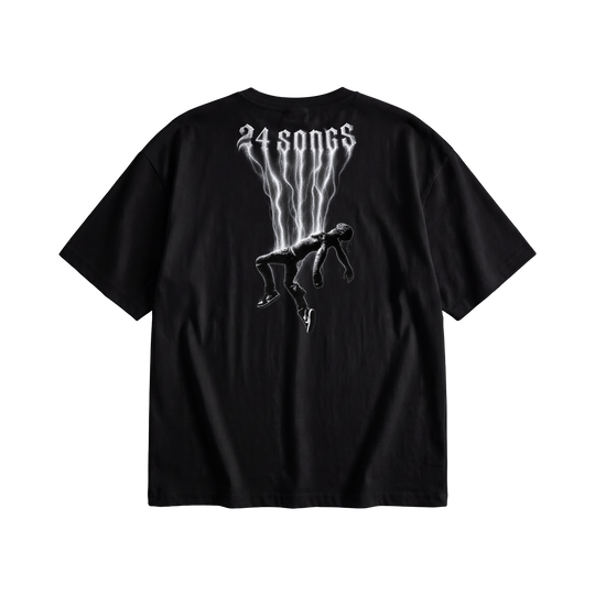 24 Songs Tr4viscott T-shirt in Black