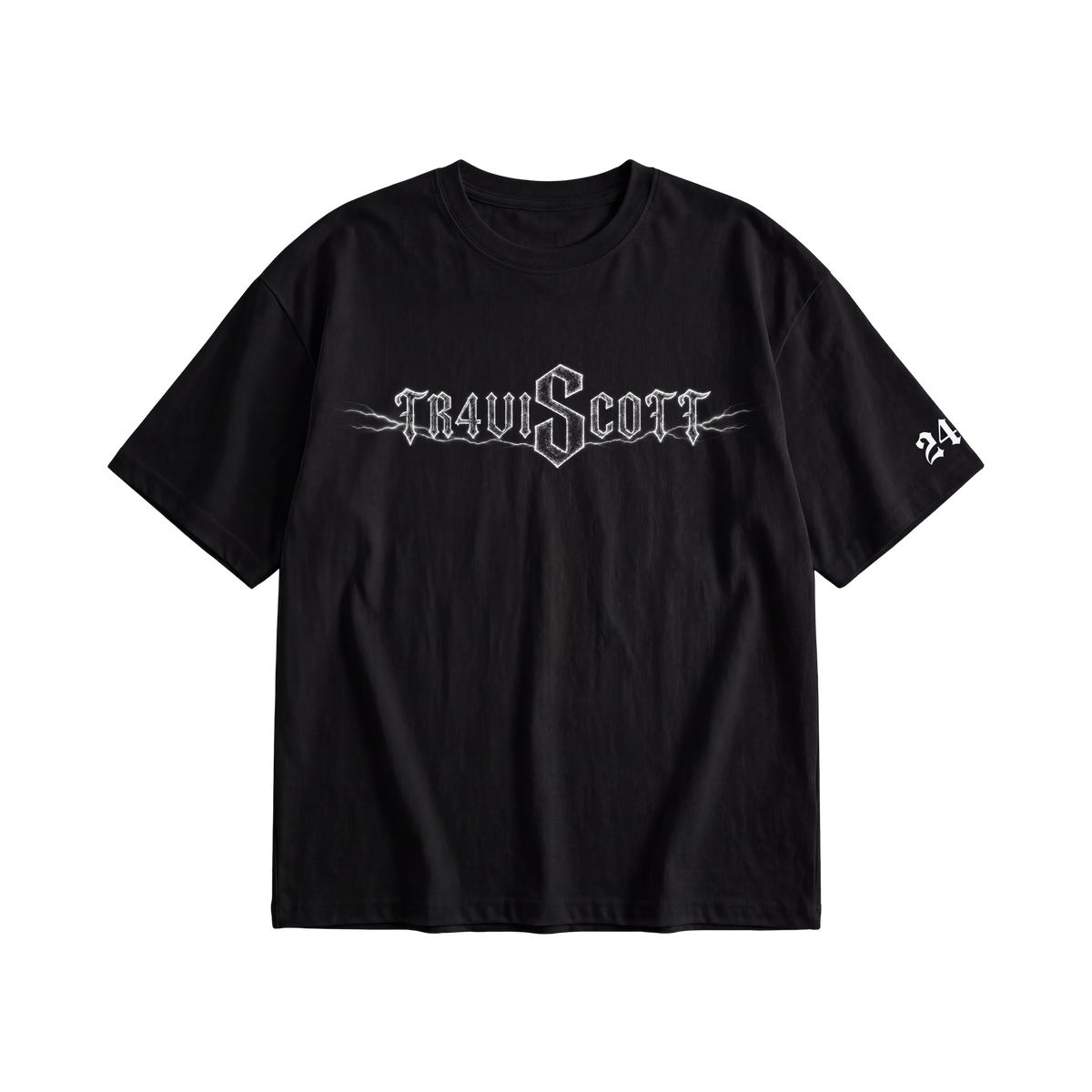 24 Songs Tr4viscott T-shirt in Black
