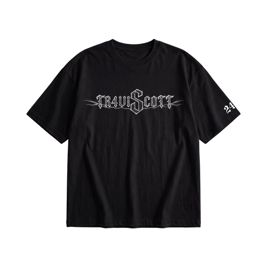 24 Songs Tr4viscott T-shirt in Black