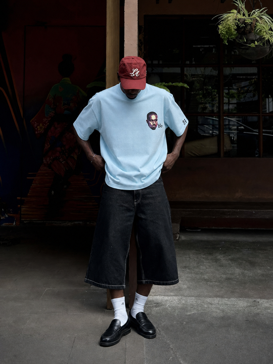 Kanye West 50 Shades Of Ye Tshirt (Light Blue)