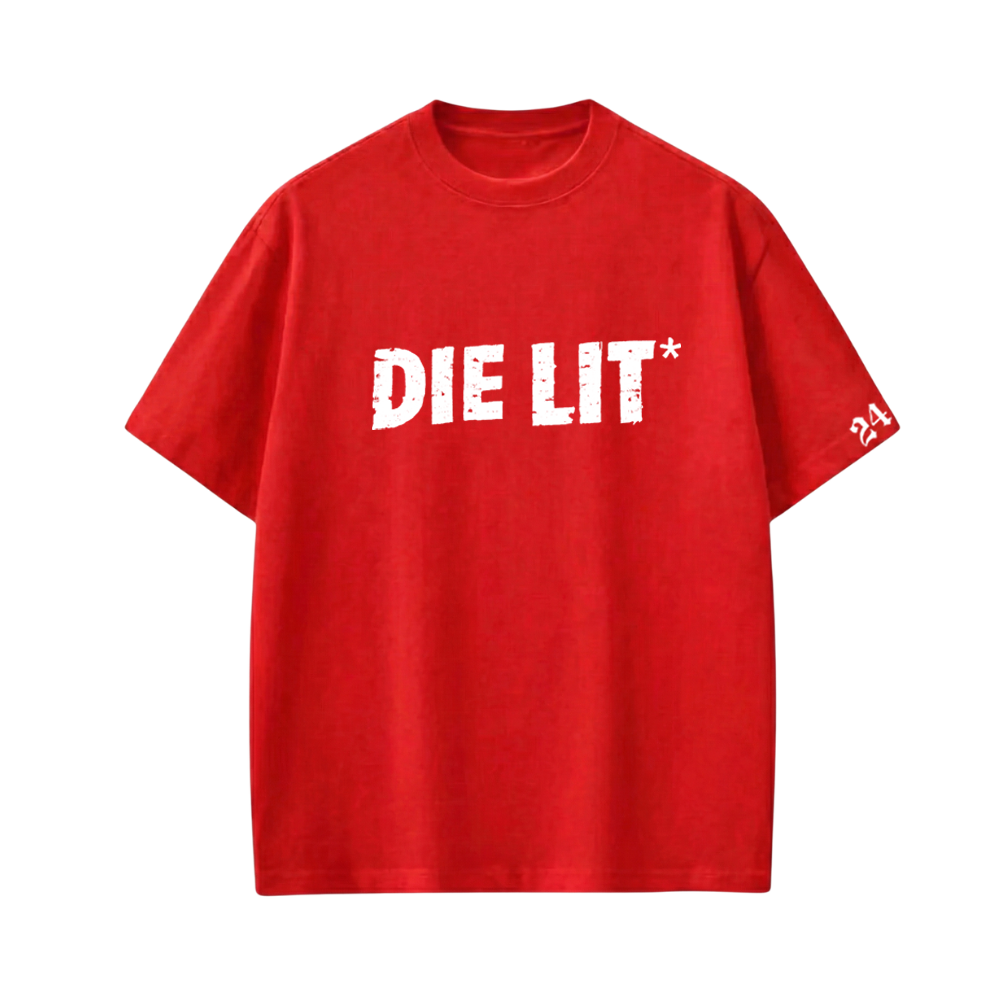 Carti - DIE LIT (Red) T-shirt