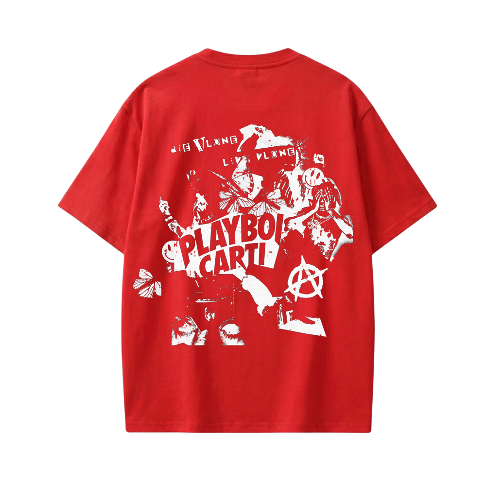 Carti - DIE LIT (Red) T-shirt