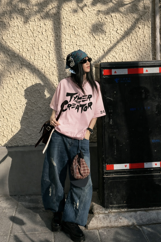Tyler - Cherry Bomb (Pink) T-shirt