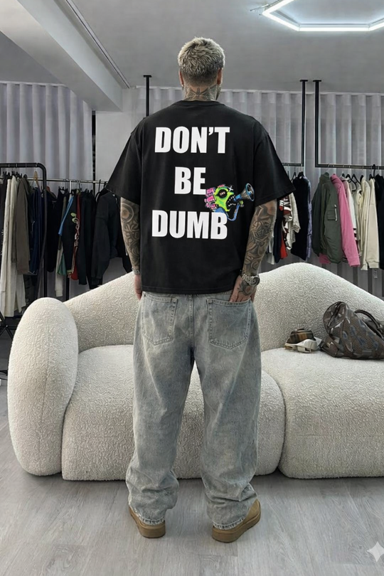 Rocky - Don't Be Dumb (Black) T-shirt