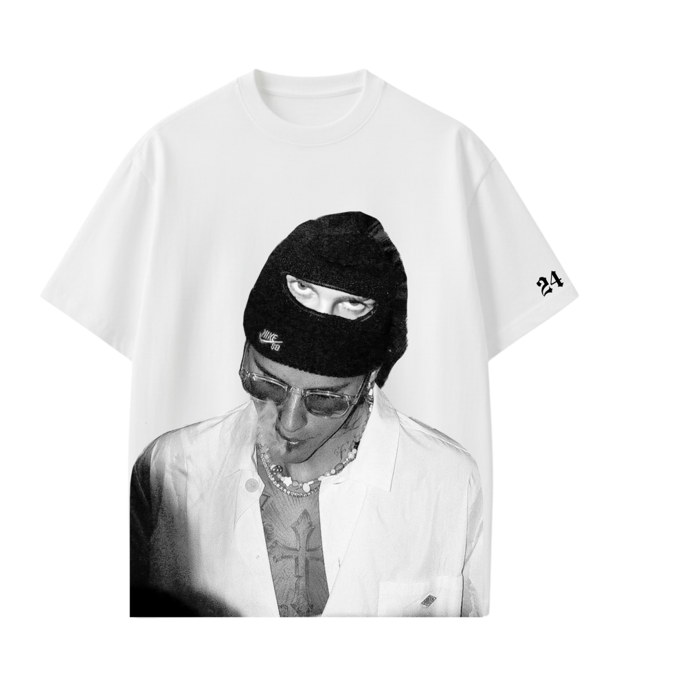 JUSTIN-I'm Going Through Changes T-shirt(White)