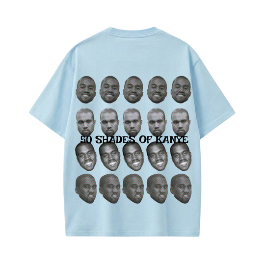 Kanye West 50 Shades Of Ye Tshirt (Light Blue)