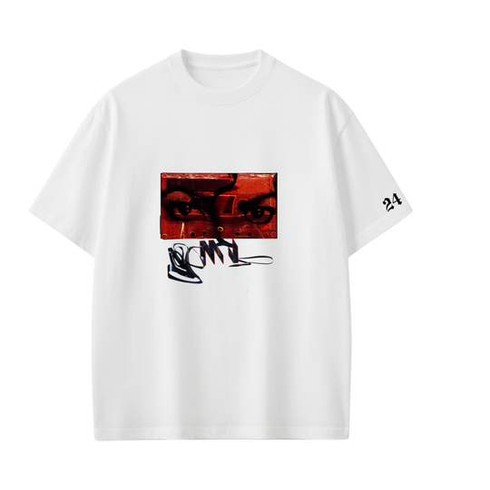MJ- CASSETTE T-shirt(White)
