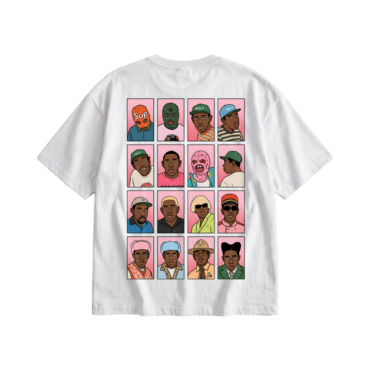 Tyler - Cherry Bomb (White) T-shirt