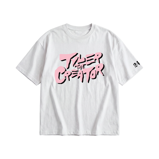 Tyler - Cherry Bomb (White) T-shirt