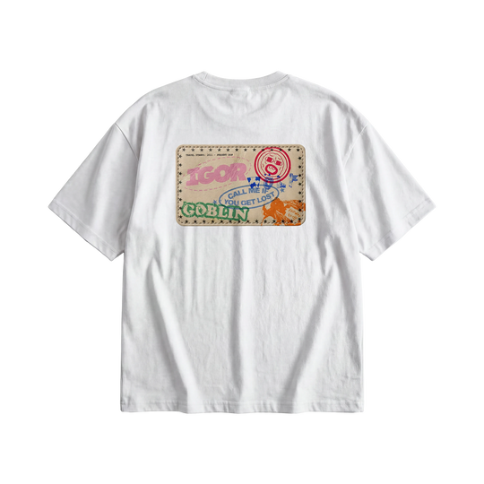 Tyler - Travel Licence (White) T-shirt