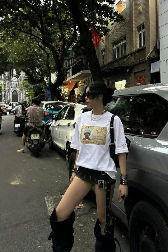 Tyler - Travel Licence (White) T-shirt